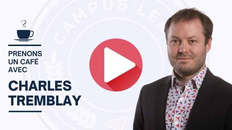 Prenons un café avec Charles Tremblay