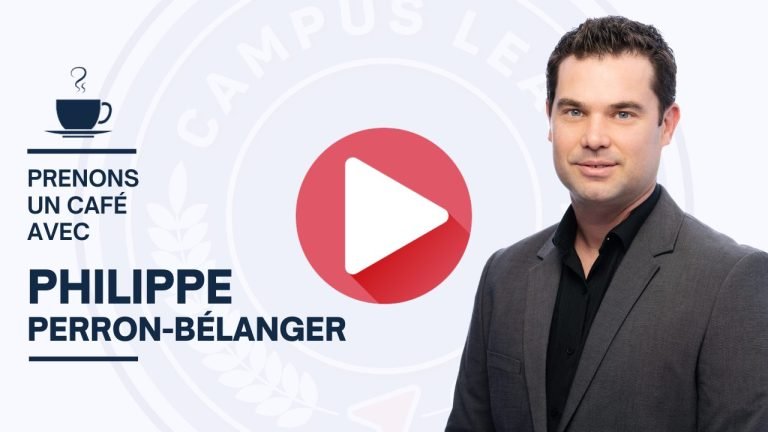 Prenons un café avec Philippe Perron Bélanger